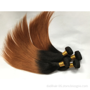 Most popular Peruvian Virgin Straight Hair Weave Mongolian cheap straight hair weave Indian silky T1b30